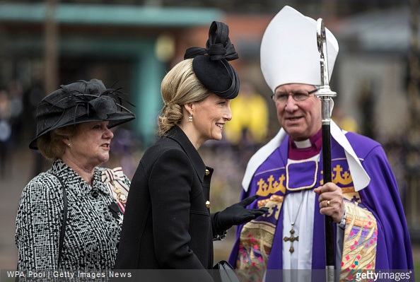 Sophie, Countess of Wessex, attended  the reinterment ceremony for King Richard III at Leicester Cathedral 