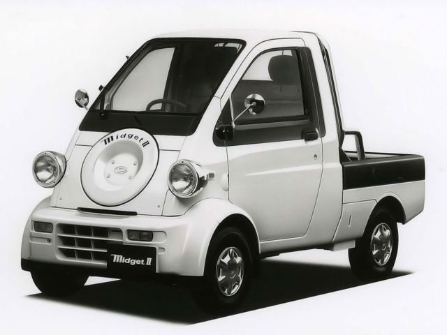 Daihatsu Midget II, ciekawe samochody, uniakalne, nadzwyczajne, śmieszne auta, JDM, Japonia, japońska motoryzacja