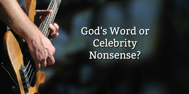 When celebrities speak, people listen, but they often speak nonsense. This one sure did.