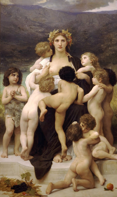 Alma Parens (The Motherland) by William-Adolphe Bouguereau (1883)