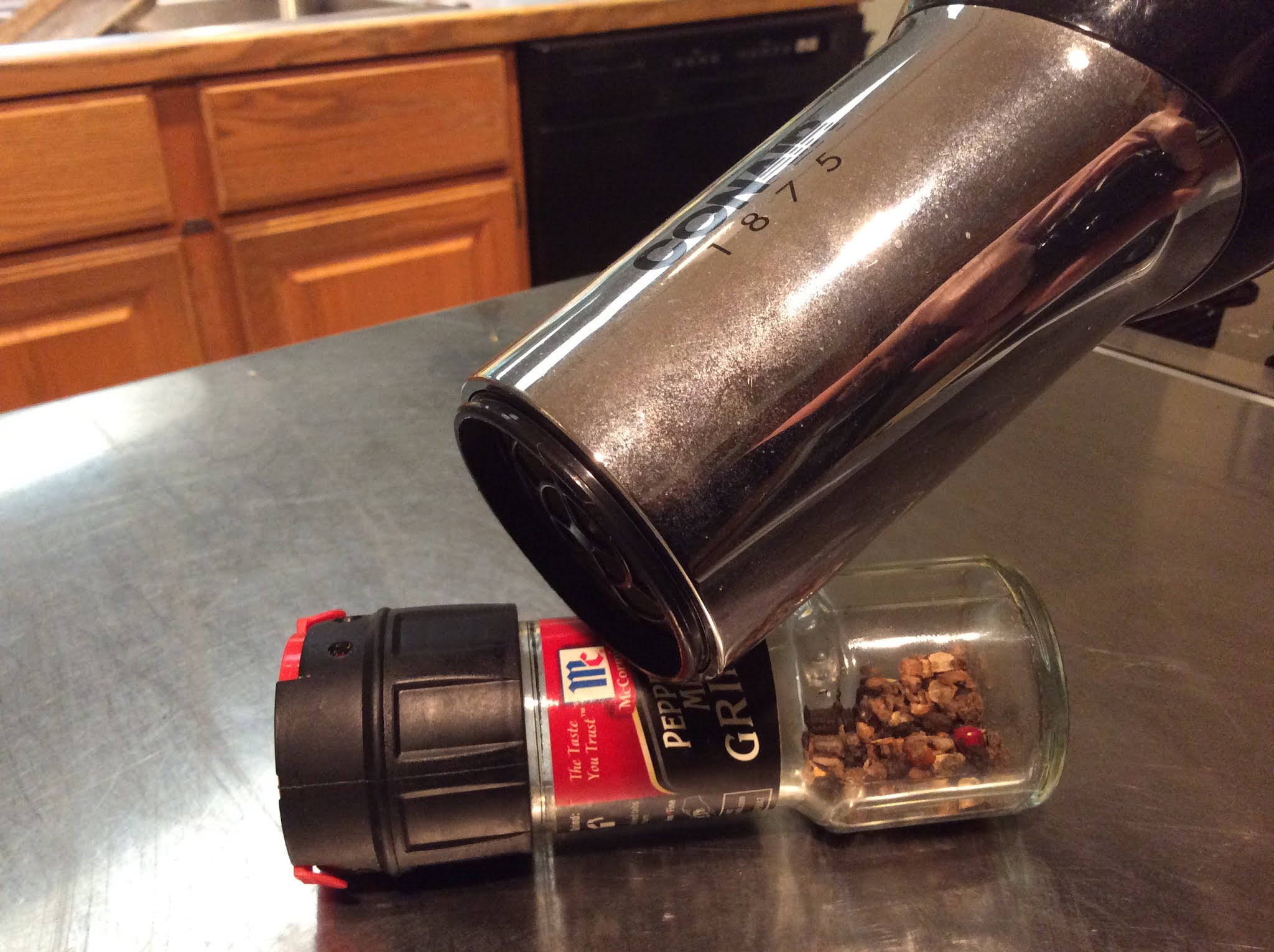 How to Refill McCormick Disposable Salt and Pepper Grinders 