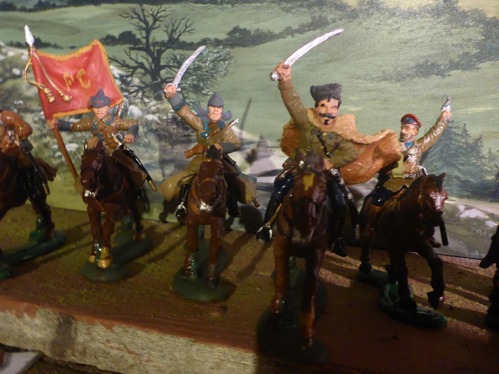 My 1/32 world EB's 1st Cavalry Russian civil war