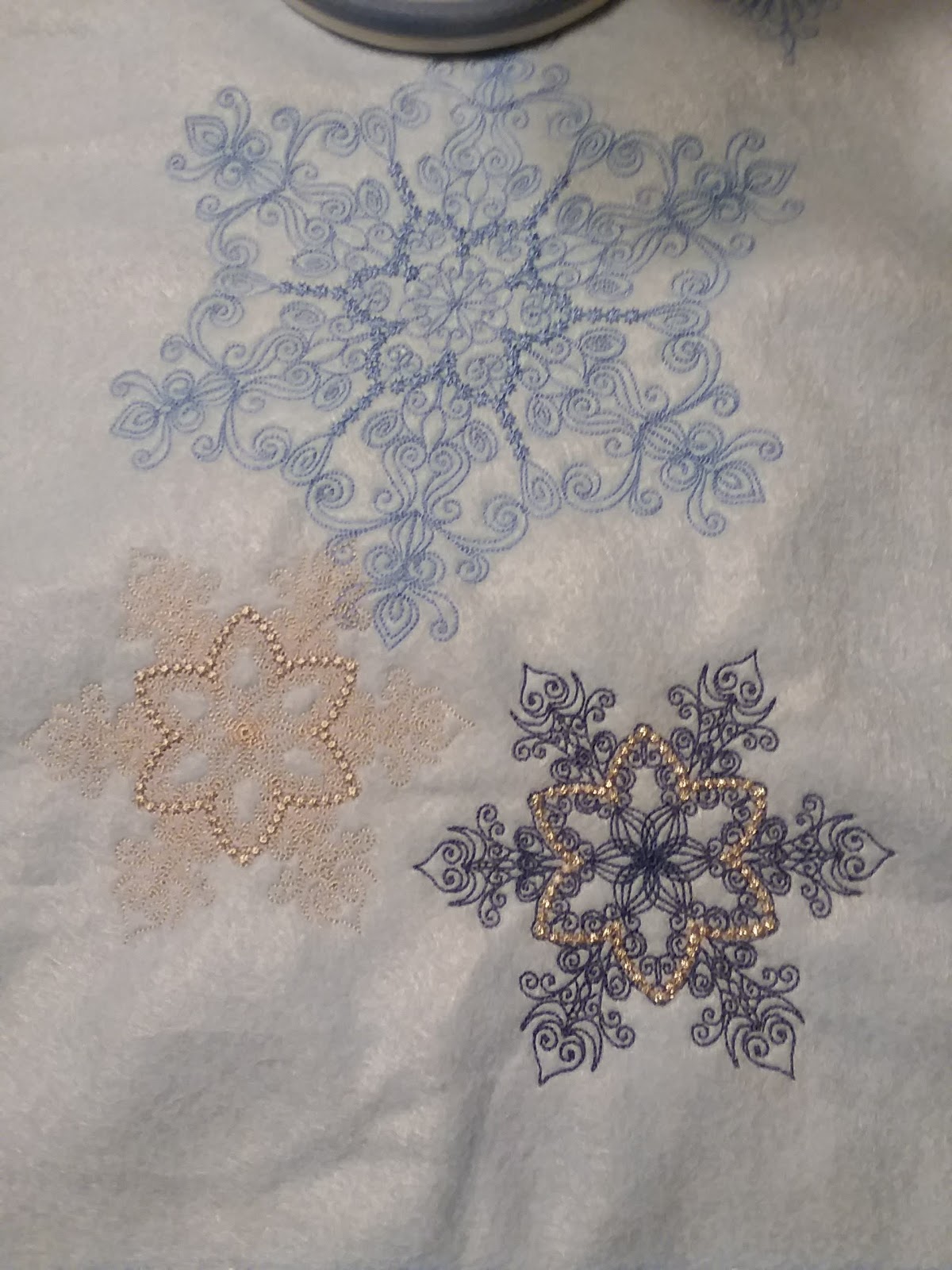 January table runner