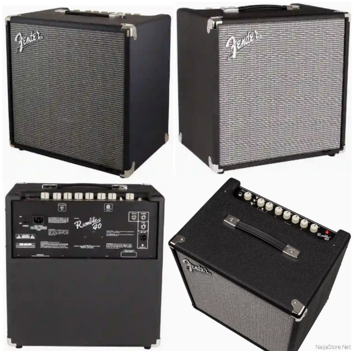 Fender Studio Amplifier Bass Speaker - Rumble 40 v3 Musical Sound Instrument