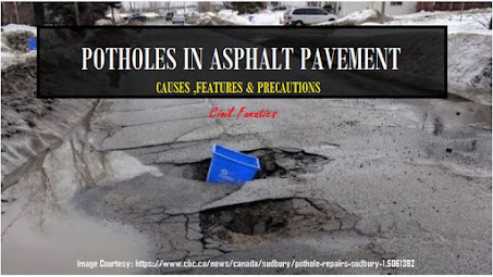 Potholes in Asphalt Pavements and Driveway - Causes