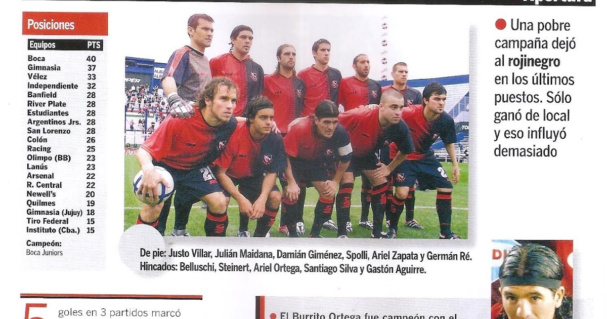 Historia del mas Popular Torneo Apertura 2005.