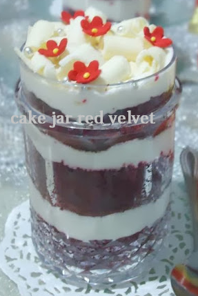 Resep Jar Cake Red Velvet Resep Jar Cake Red Velvet