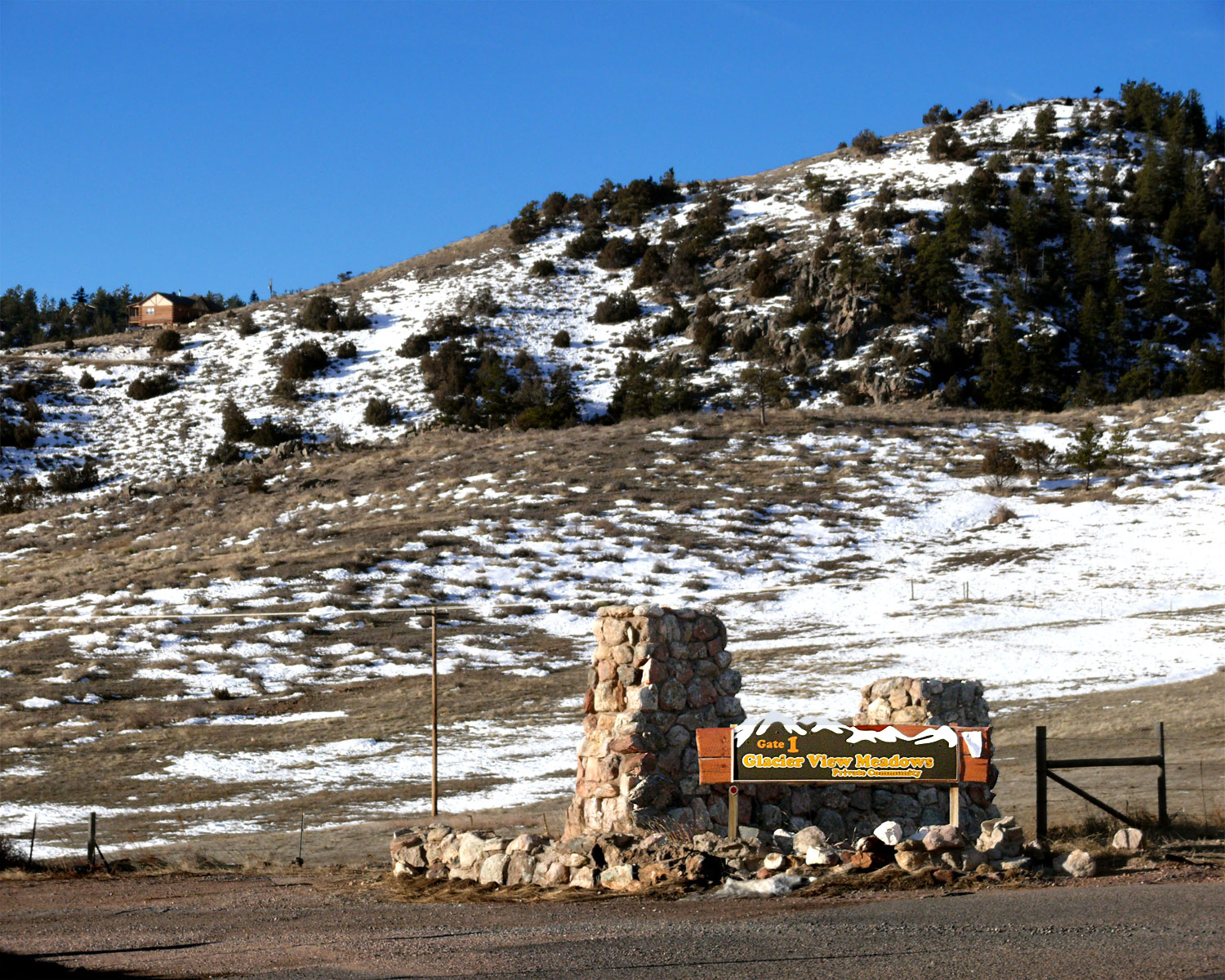 Places, Then and Now Getting to Glacier View Meadows.