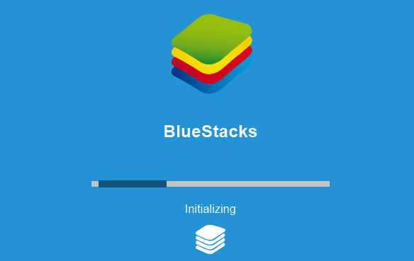 Bluestacks atascado en la inicialización