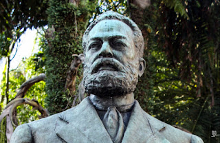 Luís Gonzaga Pinto da Gama, rábula, orador, jornalista, escritor, advogado, Patrono da Abolição da Escravidão do Brasil, busto