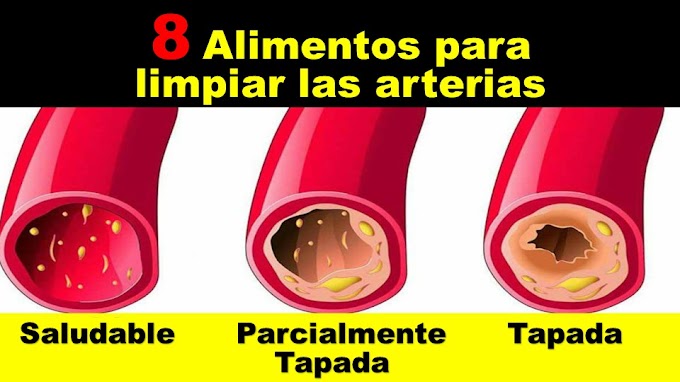 8 Alimentos para limpiar las arterias