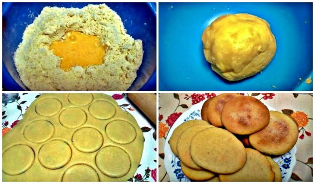 Preparación de las galletas brise