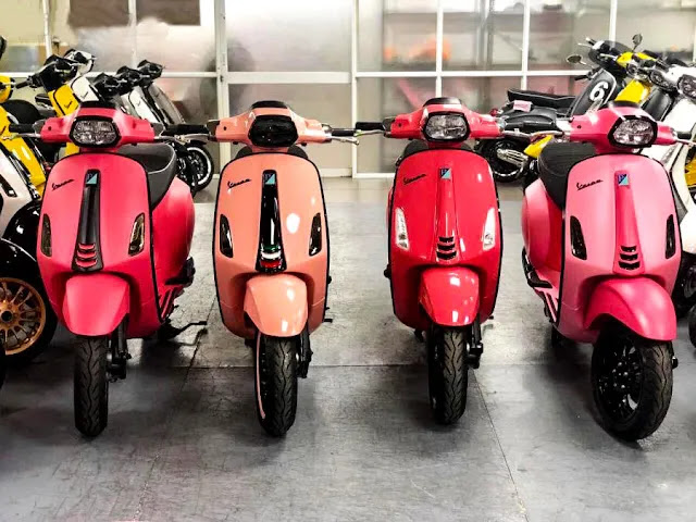 Bảng giá xe Vespa tháng 92018