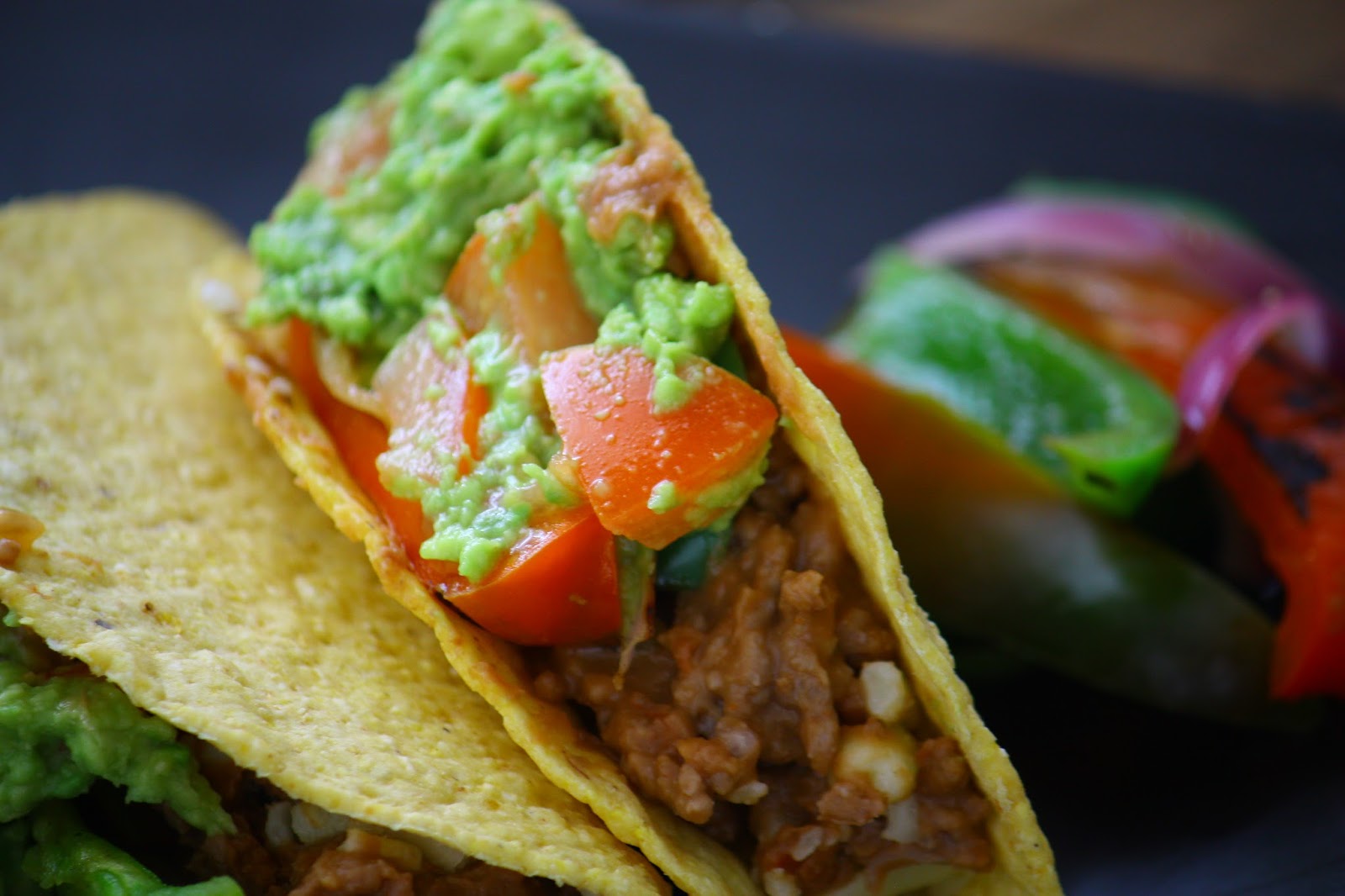 SOULFUL HEALTHY LIVING BEEF OR VEGETARIAN TACOS