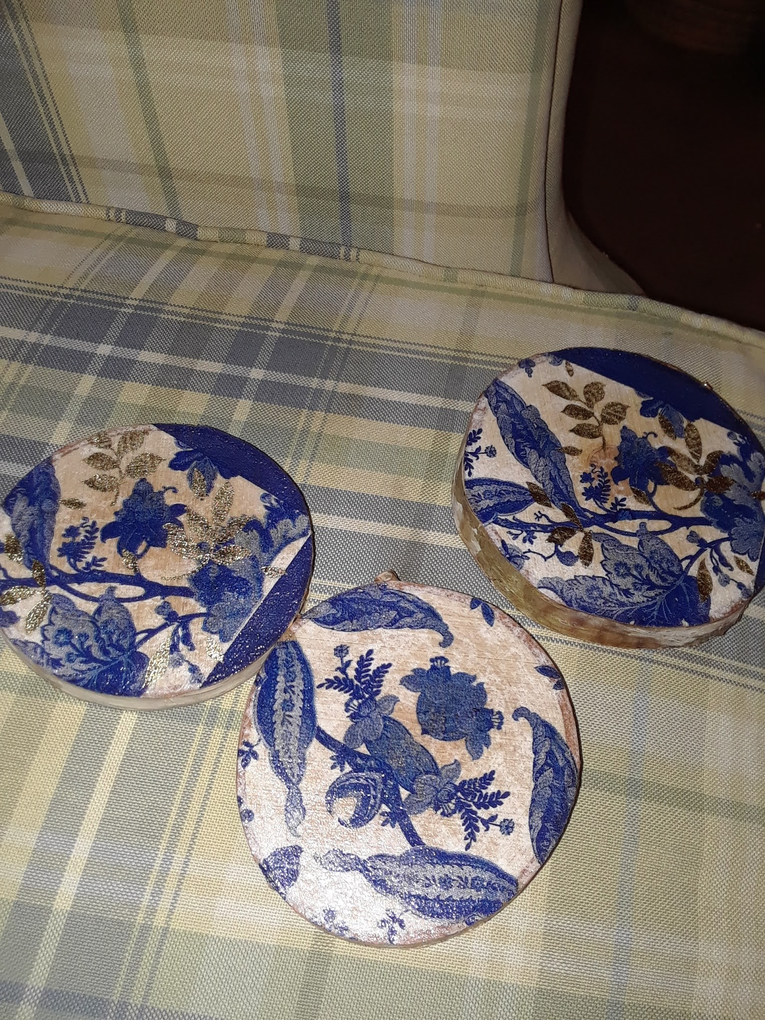 Decoupage Coasters!