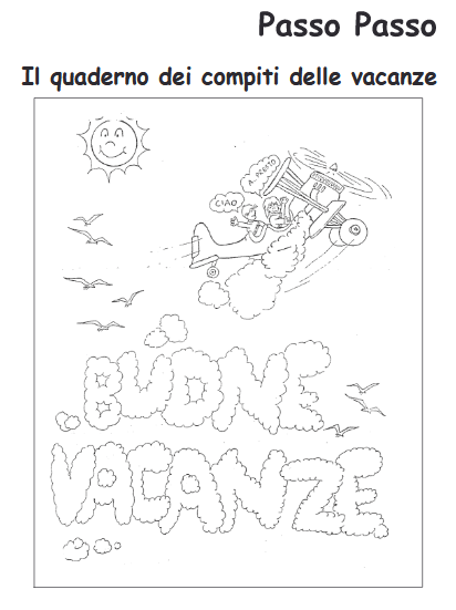Il Quaderno Dei Compiti Delle Vacanze Scaricalo Gratuitamente Bianco Sul Nero