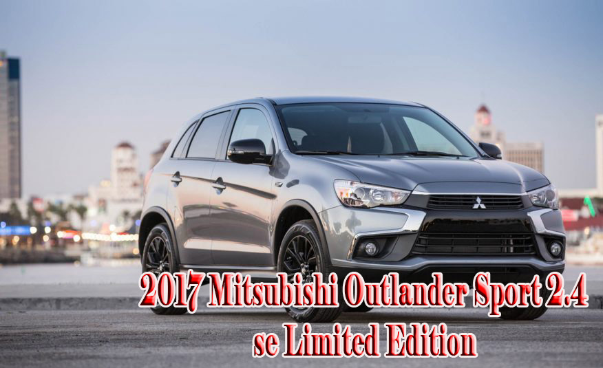 2017 Mitsubishi Outlander Sport 2.4 se Limited Edition | 2017 chicago
