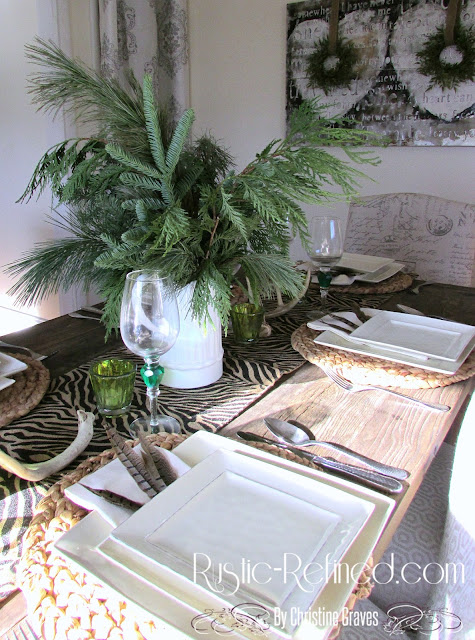 10 Minute Decorating Ideas for your Dining room and table