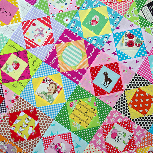 Economy Block Tutorial and Free Foundation Paper Piecing Pattern
