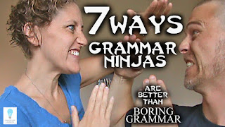 You might not have heard of the Grammar Ninjas yet, but they’ve heard of you. And they’ve been watching you. Cause they’re ninjas. Today, we’re gonna talk about 7 Ways the Grammar Ninjas are better than boring grammar.