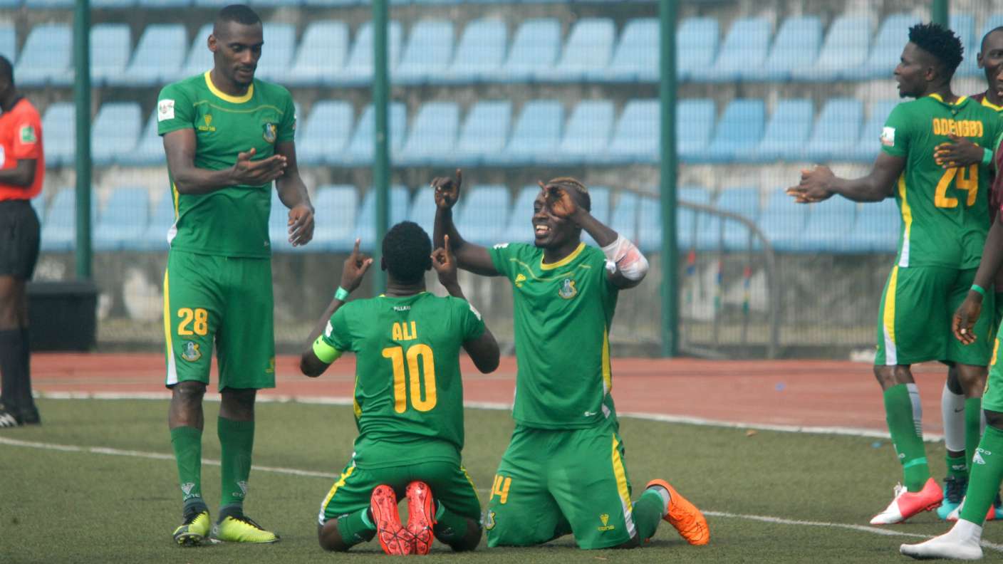 Kano Pillars Pip Asante Kotoko In A CAF Champions League Ist Leg
