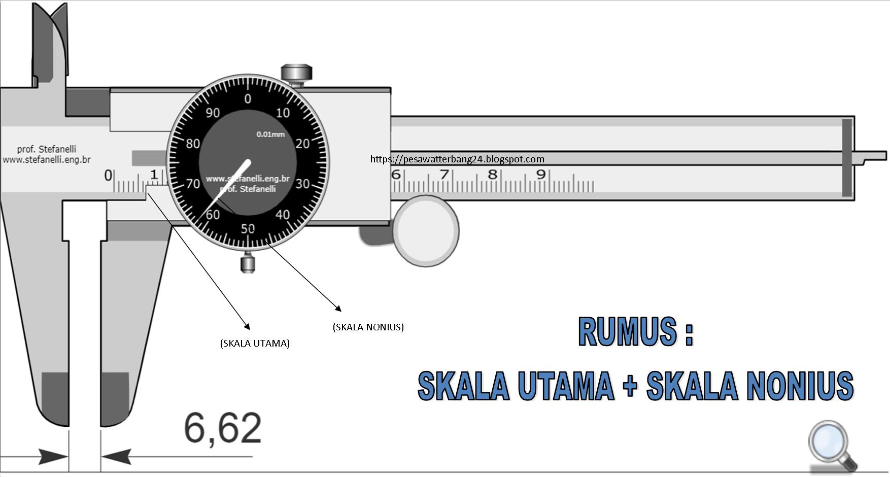 Contoh Perhitungan Dial Vernier Caliper Dengan Mudah dan Cepat