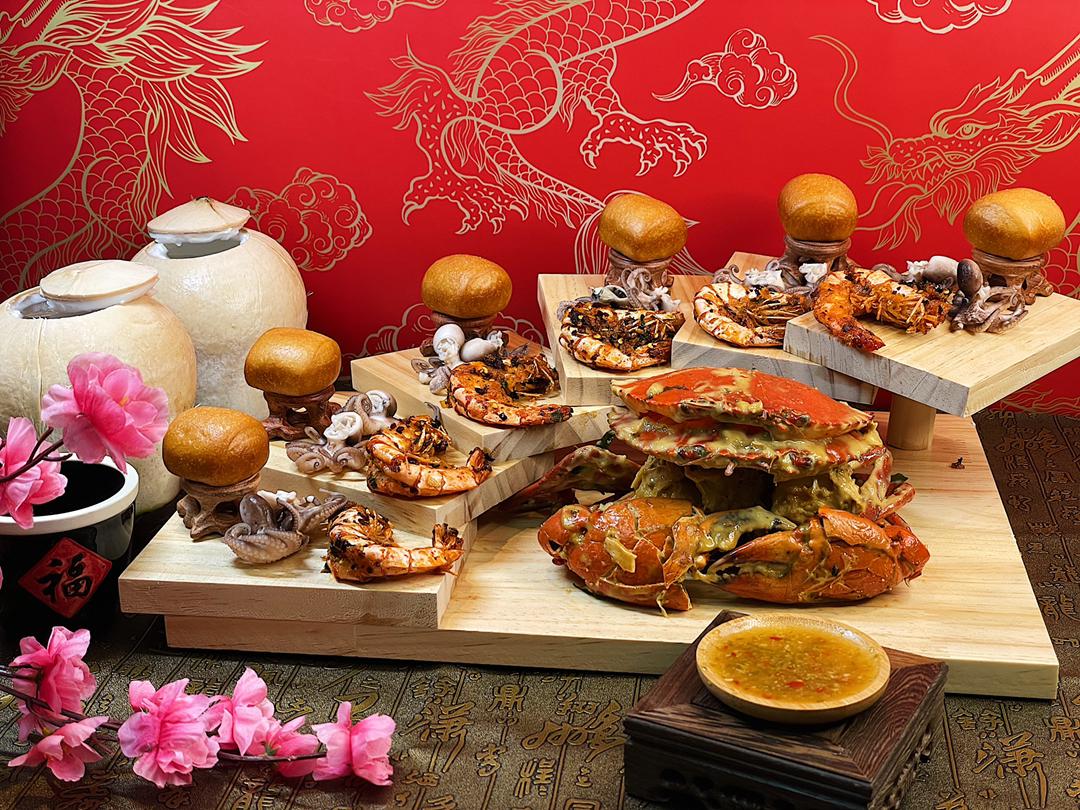 talkcrab: lunar new year 2021 fortune & prosperity crab buckets