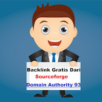 Backlink Gratis Dari Sourceforge Domain Authority 93