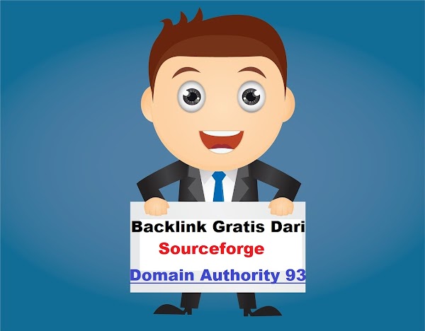 Backlink Gratis Dari Sourceforge Domain Authority 93