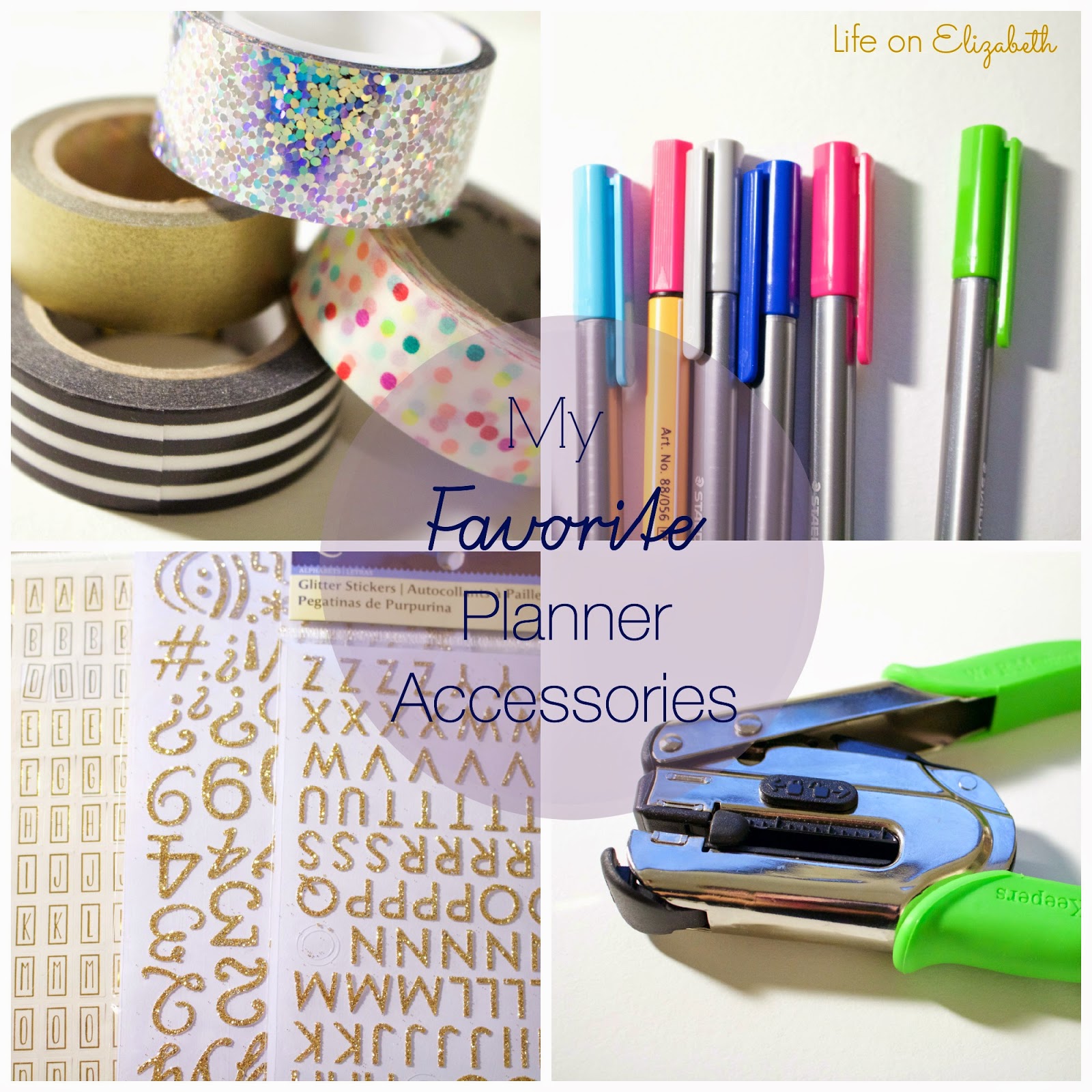 My Favorite Planner Accessories (And How I Use Them)