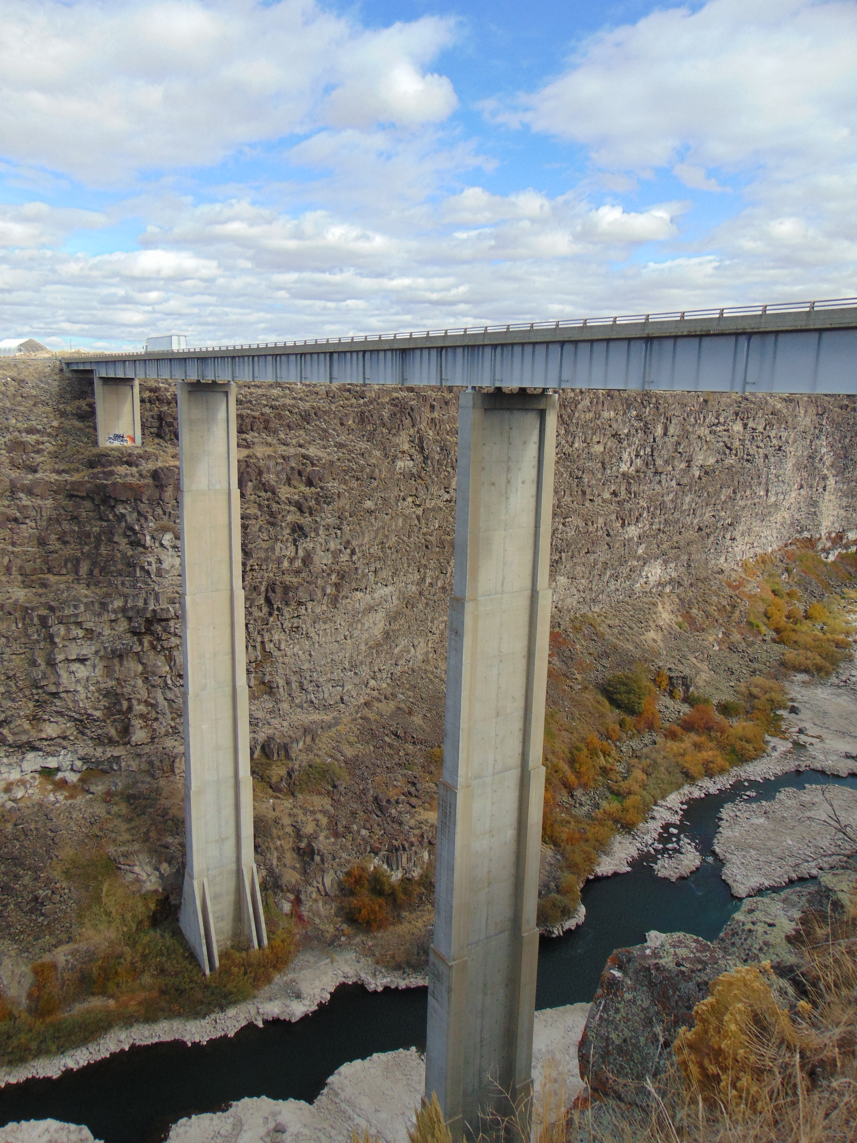 Idaho's Hansen Bridge over the Snake River Canyon