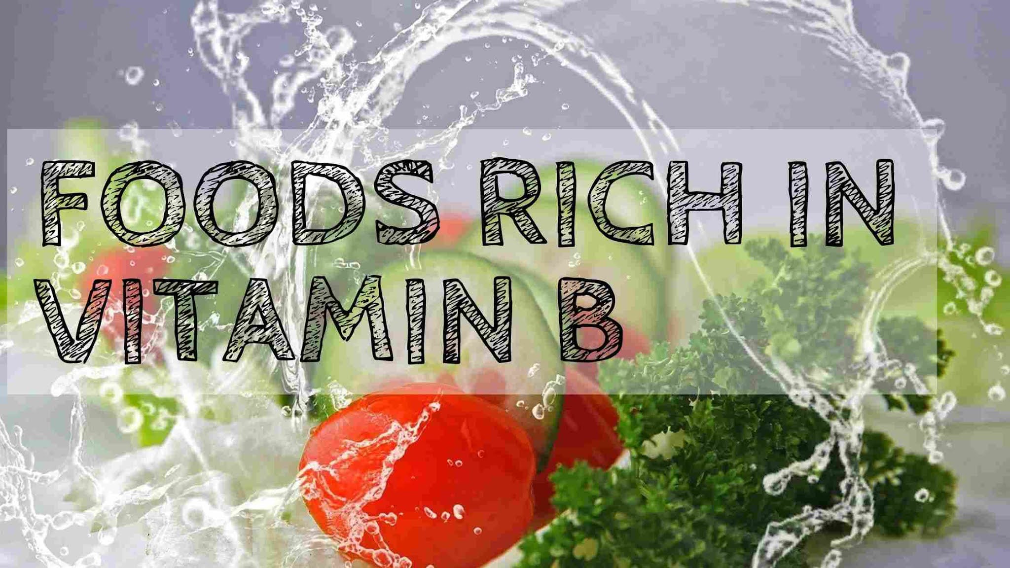 Vitamin-b-rich-foods