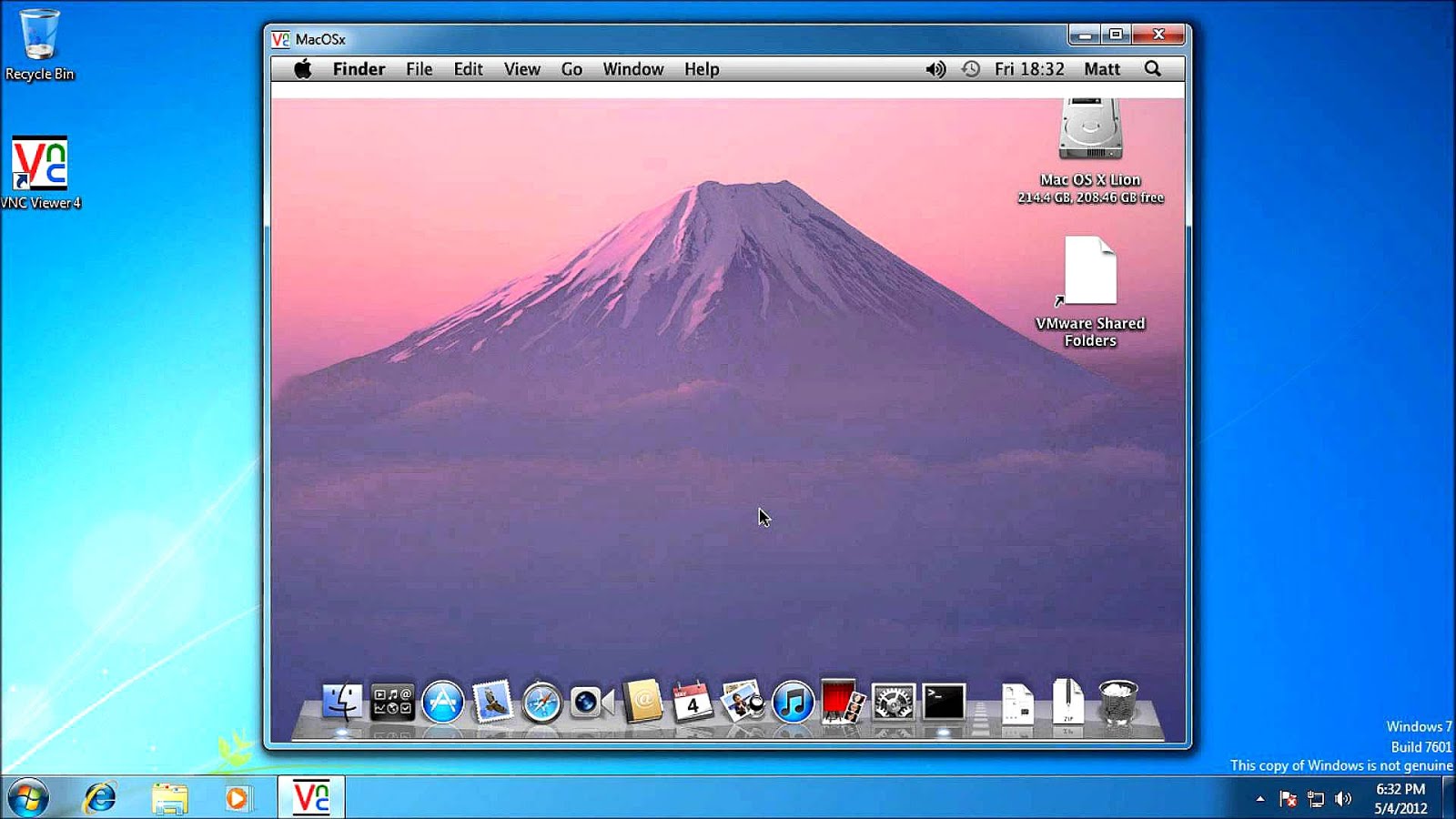 Удалённый рабочий стол Mac os
