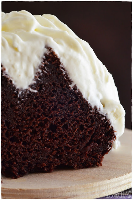 Tarta de cerveza negra