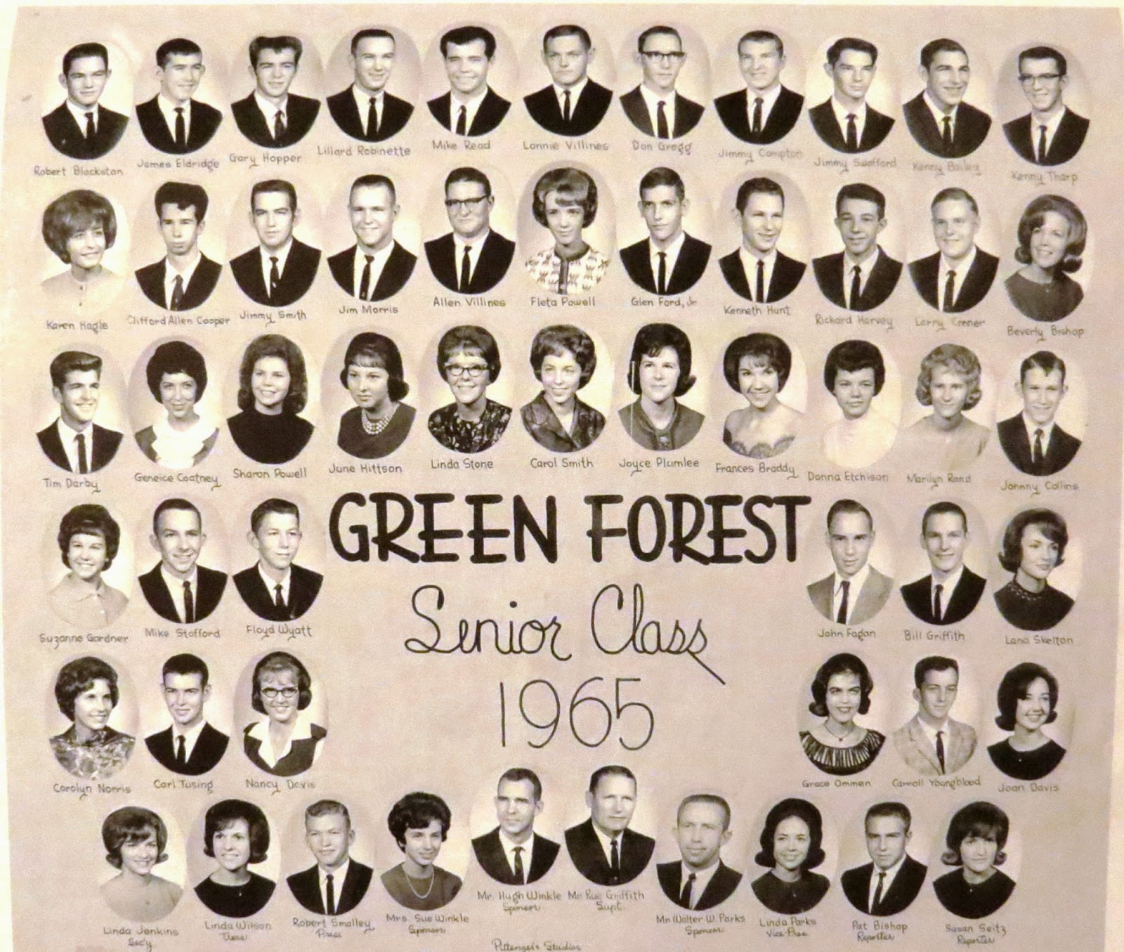 Dirt Road Lives Green Forest, Arkansas, Class of 1965