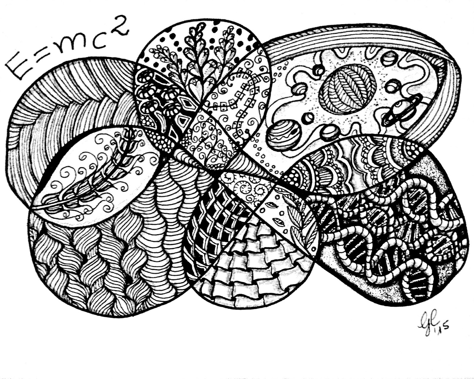 Metal Mom: Zentangles