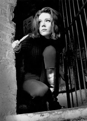 Diana Rigg as Emma Peel in "The Avengers"