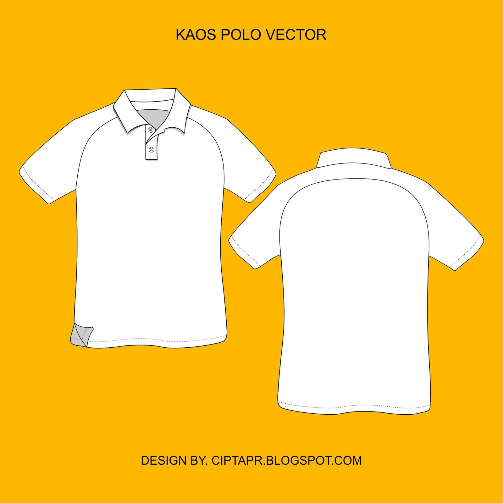 Download Kaos Polo Vector CDR
