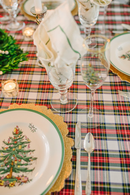 Spode Christmas Tablescape