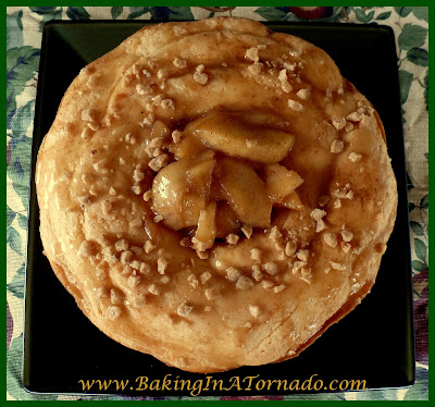 Caramel Apple Angel Cake | Recipe developed by www.BakingInATornado.com | #recipe #dessert