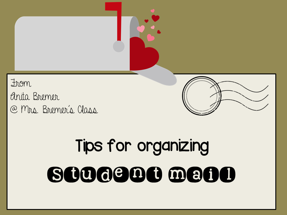 Tips for organizing student mail #teachertips #teacherhacks #classmanagement #classroomorganization #organization #classroom