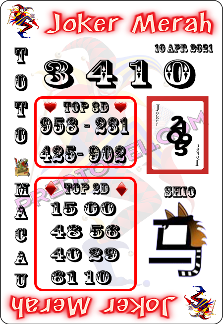 Pred Macau Sabtu 10 April 2021 Pred Togel Toto Macau Terakurat Jitu