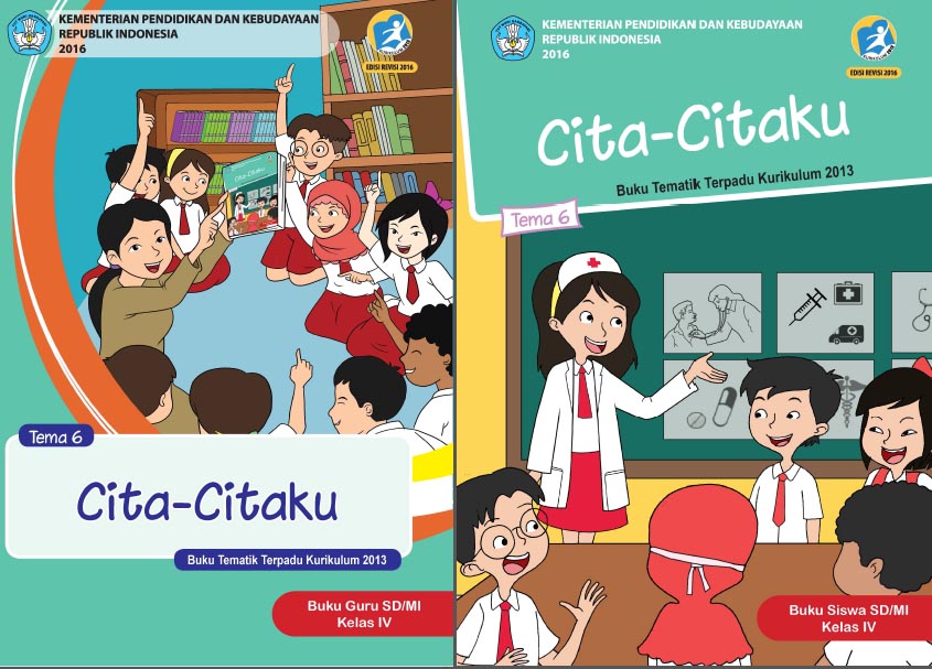 Buku Kurikulum 2013 Sd Mi Kelas 4 Tema 6 Edisi Revisi 2016 Untuk Guru Dan Siswa Dadang Jsn