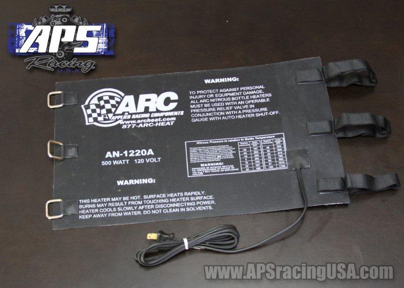 ARC Nitrous Bottle Brackets, Warmers & Pressure Control Systems APS