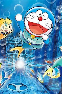 Gambar Wallpaper Whatsapp iPhone Doraemon 3D kualitas HD 7