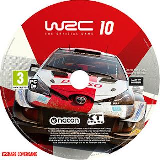 WRC 10 disc label