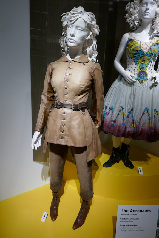 Felicity Jones Movie Costumes From The Aeronauts On Display Laptrinhx News