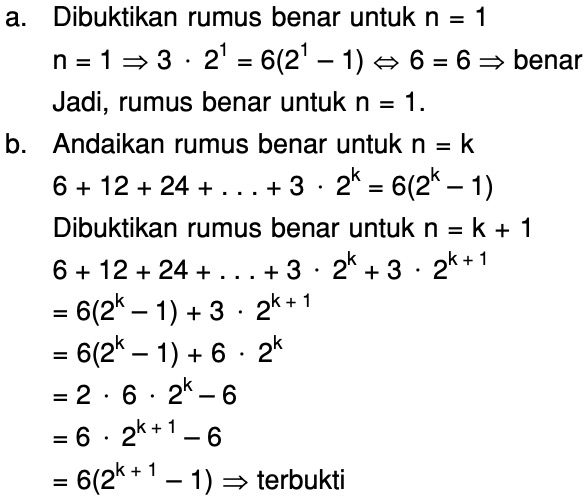 6 12 24 3 2n 6 2n 1 Mas Dayat