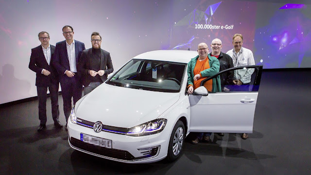 100,000th Volkswagen e-Golf Delivered