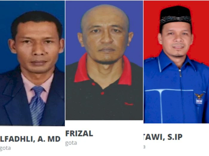 Ini Tampang 3 Anggota DPR Aceh yang Baku Hantam di Sela-Sela Rapat, Saling Pukul & Tendang
